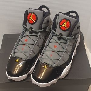 Brand New Air Jordan 6 Rings Wolf Grey/University Gold Men's Size 13